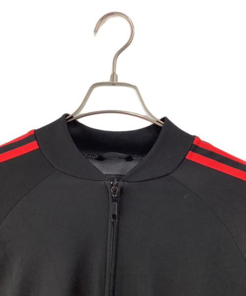 adidas（アディダス）adidas (アディダス) トラックジャケット ブラック×レッド サイズ:SIZE 0の古着・服飾アイテム