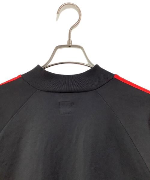 adidas（アディダス）adidas (アディダス) トラックジャケット ブラック×レッド サイズ:SIZE 0の古着・服飾アイテム