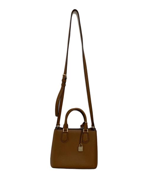 MICHAEL KORS（マイケルコース）MICHAEL KORS (マイケルコース) 2WAYショルダーバッグ ブラウンの古着・服飾アイテム