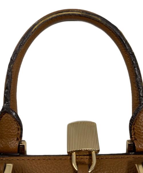 MICHAEL KORS（マイケルコース）MICHAEL KORS (マイケルコース) 2WAYショルダーバッグ ブラウンの古着・服飾アイテム