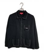 SUPREMEシュプリーム）の古着「ニットジャケット」｜ブラック