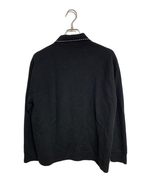 SUPREME（シュプリーム）Supreme (シュプリーム) ニットジャケット ブラック サイズ:XLの古着・服飾アイテム