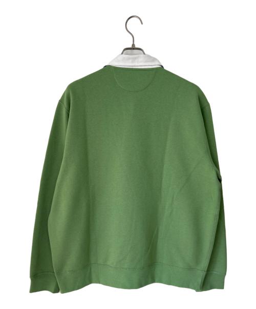 POLO RALPH LAUREN（ポロ・ラルフローレン）POLO RALPH LAUREN (ポロ・ラルフローレン) ラガーシャツ グリーン×ホワイト サイズ:XL 未使用品の古着・服飾アイテム