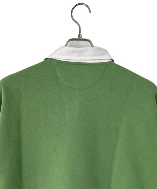 POLO RALPH LAUREN（ポロ・ラルフローレン）POLO RALPH LAUREN (ポロ・ラルフローレン) ラガーシャツ グリーン×ホワイト サイズ:XL 未使用品の古着・服飾アイテム