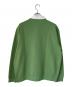 POLO RALPH LAUREN (ポロ・ラルフローレン) ラガーシャツ グリーン×ホワイト サイズ:XL 未使用品：6000円