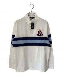 POLO RALPH LAUREN（ポロ・ラルフローレン）の古着「ラガーシャツ」｜ホワイト
