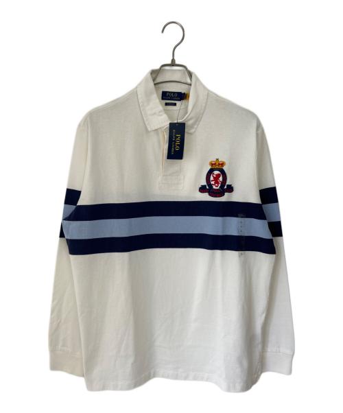 POLO RALPH LAUREN（ポロ・ラルフローレン）POLO RALPH LAUREN (ポロ・ラルフローレン) ラガーシャツ ホワイト サイズ:L 未使用品の古着・服飾アイテム