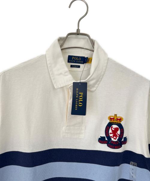 POLO RALPH LAUREN（ポロ・ラルフローレン）POLO RALPH LAUREN (ポロ・ラルフローレン) ラガーシャツ ホワイト サイズ:L 未使用品の古着・服飾アイテム