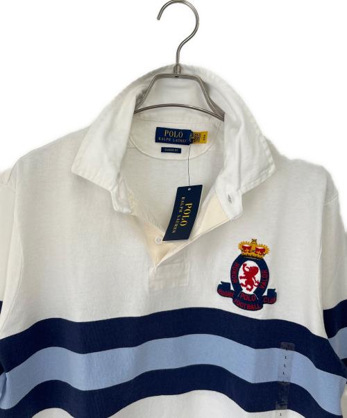 POLO RALPH LAUREN（ポロ・ラルフローレン）POLO RALPH LAUREN (ポロ・ラルフローレン) ラガーシャツ ホワイト サイズ:L 未使用品の古着・服飾アイテム