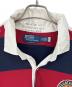 中古・古着 POLO RALPH LAUREN (ポロ・ラルフローレン) ラガーシャツ ボルドー×ネイビー サイズ:L 未使用品：9000円