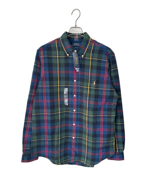 POLO RALPH LAUREN（ポロ・ラルフローレン）POLO RALPH LAUREN (ポロ・ラルフローレン) 長袖シャツ グリーン サイズ:L 未使用品の古着・服飾アイテム