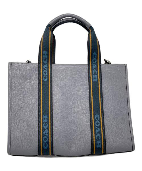 COACH（コーチ）COACH (コーチ) 2WAYショルダーバッグ ブルーの古着・服飾アイテム