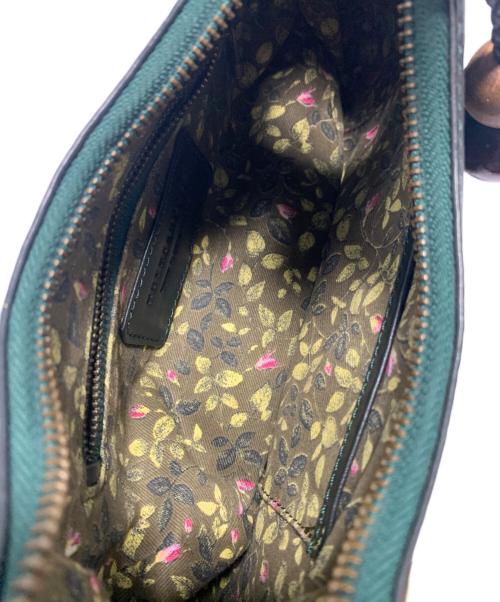MOTHERHOUSE（マザーハウス）MOTHERHOUSE (マザーハウス) 2WAYショルダーバッグ グリーンの古着・服飾アイテム