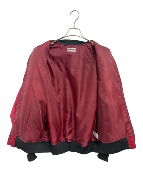 centimeter（センチメーター）centimeter (センチメーター) MA-1ジャケット レッド サイズ:Lの古着・服飾アイテム