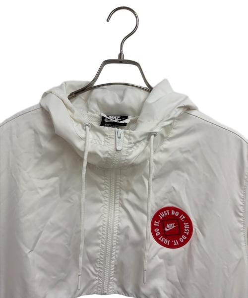 NIKE（ナイキ）NIKE (ナイキ) アノラックパーカー ホワイト×ブラック サイズ:XLの古着・服飾アイテム