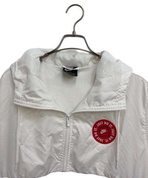 NIKE（ナイキ）NIKE (ナイキ) アノラックパーカー ホワイト×ブラック サイズ:XLの古着・服飾アイテム
