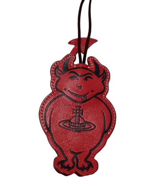 Vivienne Westwood（ヴィヴィアンウエストウッド）Vivienne Westwood (ヴィヴィアンウエストウッド) デビルキーホルダー レッドの古着・服飾アイテム