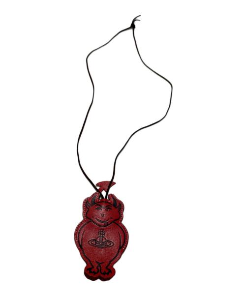 Vivienne Westwood（ヴィヴィアンウエストウッド）Vivienne Westwood (ヴィヴィアンウエストウッド) デビルキーホルダー レッドの古着・服飾アイテム