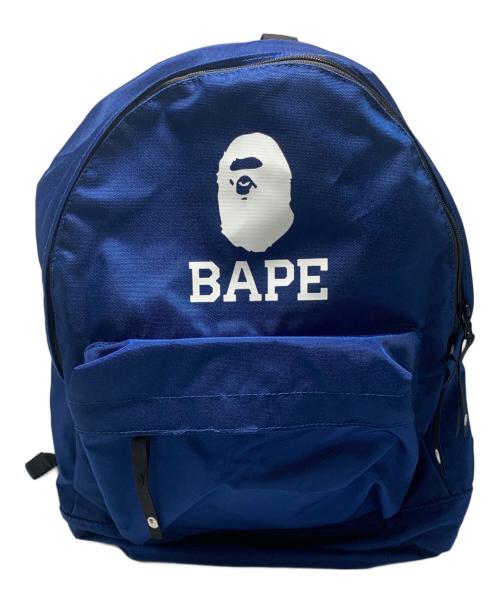 BAPE BY A BATHING APE（ベイプバイアベイシングエイプ）BAPE BY A BATHING APE (ベイプバイアベイシングエイプ) リュック ブルー 未使用品の古着・服飾アイテム