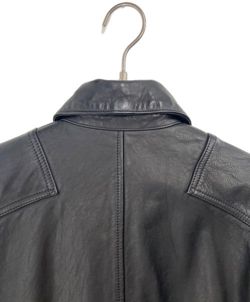 POLO RALPH LAUREN（ポロ・ラルフローレン）POLO RALPH LAUREN (ポロ・ラルフローレン) レザージャケット ブラック サイズ:S│160/84Aの古着・服飾アイテム