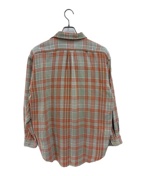 POLO RALPH LAUREN（ポロ・ラルフローレン）POLO RALPH LAUREN (ポロ・ラルフローレン) 長袖シャツ ベージュ×オレンジ サイズ:Lの古着・服飾アイテム