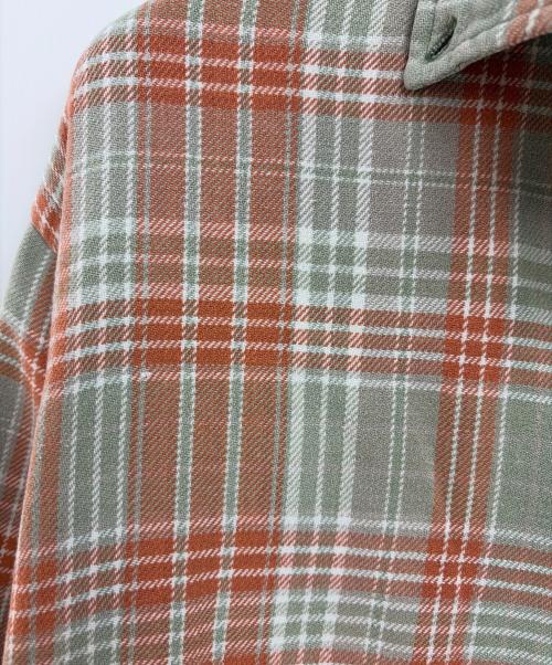 POLO RALPH LAUREN（ポロ・ラルフローレン）POLO RALPH LAUREN (ポロ・ラルフローレン) 長袖シャツ ベージュ×オレンジ サイズ:Lの古着・服飾アイテム