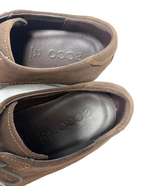 ECCO（エコー）ECCO (エコー) レースアップシューズ ブラウン サイズ:42の古着・服飾アイテム