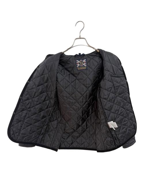 LAVENHAM（ラベンハム）LAVENHAM (ラベンハム) キルティングジャケット ブラック サイズ:38の古着・服飾アイテム