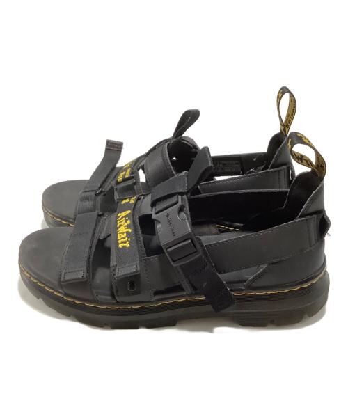 Dr.Martens（ドクターマーチン）Dr.Martens (ドクターマーチン) マルチストラップサンダル ブラック サイズ:26.5の古着・服飾アイテム