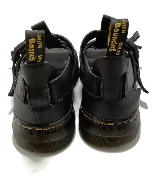 Dr.Martens（ドクターマーチン）Dr.Martens (ドクターマーチン) マルチストラップサンダル ブラック サイズ:26.5の古着・服飾アイテム