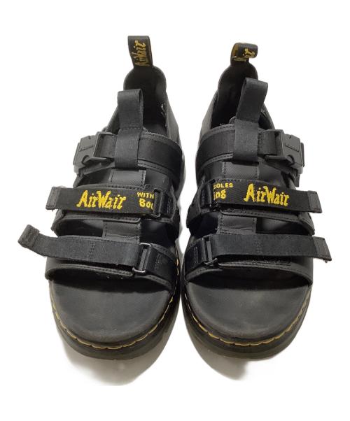 Dr.Martens（ドクターマーチン）Dr.Martens (ドクターマーチン) マルチストラップサンダル ブラック サイズ:26.5の古着・服飾アイテム
