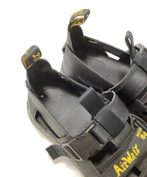 Dr.Martens（ドクターマーチン）Dr.Martens (ドクターマーチン) マルチストラップサンダル ブラック サイズ:26.5の古着・服飾アイテム
