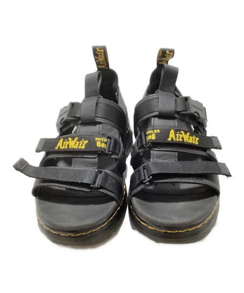 Dr.Martens（ドクターマーチン）Dr.Martens (ドクターマーチン) マルチストラップサンダル ブラック サイズ:26.5の古着・服飾アイテム