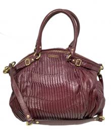 COACH（コーチ）の古着「2WAYショルダーバッグ」｜ボルドー