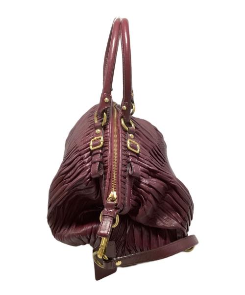COACH（コーチ）COACH (コーチ) 2WAYショルダーバッグ ボルドーの古着・服飾アイテム