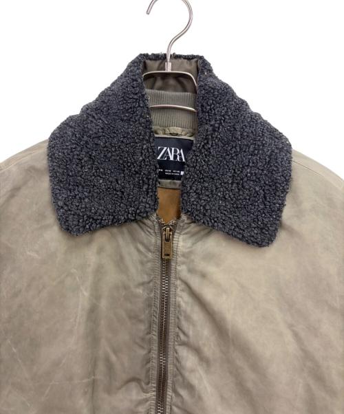 ZARA（ザラ）ZARA (ザラ) MA-1ジャケット オリーブ サイズ:Mの古着・服飾アイテム