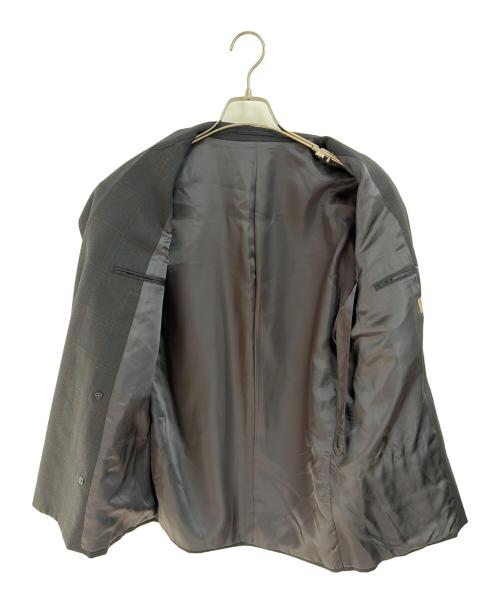 Y's for men（ワイズフォーメン）Y's for men (ワイズフォーメン) テーラードジャケット ブラック×ブラウン サイズ:Mの古着・服飾アイテム
