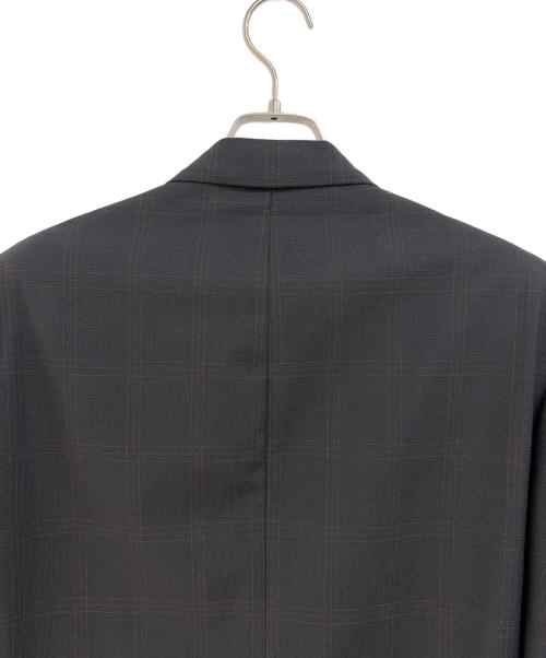 Y's for men（ワイズフォーメン）Y's for men (ワイズフォーメン) テーラードジャケット ブラック×ブラウン サイズ:Mの古着・服飾アイテム