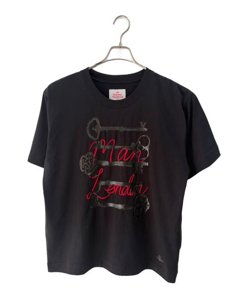 Vivienne Westwood man（ヴィヴィアン ウェストウッド マン）Vivienne Westwood man (ヴィヴィアン ウェストウッド マン) 半袖カットソー ブラック サイズ:Mの古着・服飾アイテム