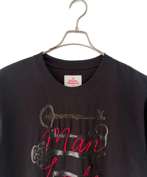 Vivienne Westwood man（ヴィヴィアン ウェストウッド マン）Vivienne Westwood man (ヴィヴィアン ウェストウッド マン) 半袖カットソー ブラック サイズ:Mの古着・服飾アイテム