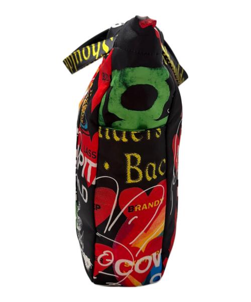 Vivienne Westwood（ヴィヴィアンウエストウッド）Vivienne Westwood (ヴィヴィアンウエストウッド) トートバッグ ブラック×マルチカラーの古着・服飾アイテム