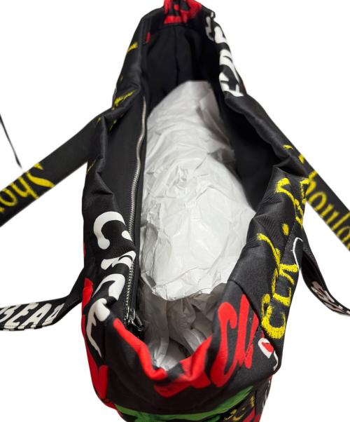 Vivienne Westwood（ヴィヴィアンウエストウッド）Vivienne Westwood (ヴィヴィアンウエストウッド) トートバッグ ブラック×マルチカラーの古着・服飾アイテム