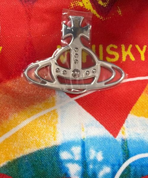 Vivienne Westwood（ヴィヴィアンウエストウッド）Vivienne Westwood (ヴィヴィアンウエストウッド) トートバッグ ブラック×マルチカラーの古着・服飾アイテム