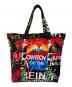 Vivienne Westwood (ヴィヴィアンウエストウッド) トートバッグ ブラック×マルチカラー：35000円