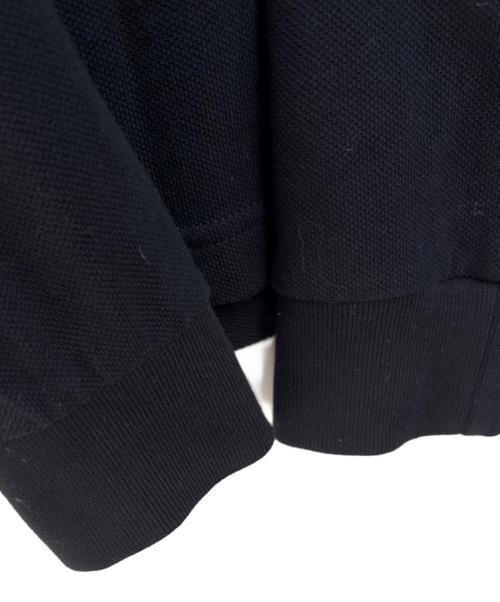 FRED PERRY（フレッドペリー）FRED PERRY (フレッドペリー) 長袖ポロシャツ ブラック×ブラウン サイズ:Sの古着・服飾アイテム