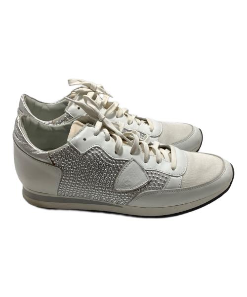 PHILIPPE MODEL（フィリップ モデル）PHILIPPE MODEL (フィリップ モデル) スニーカー ベージュ サイズ:44の古着・服飾アイテム