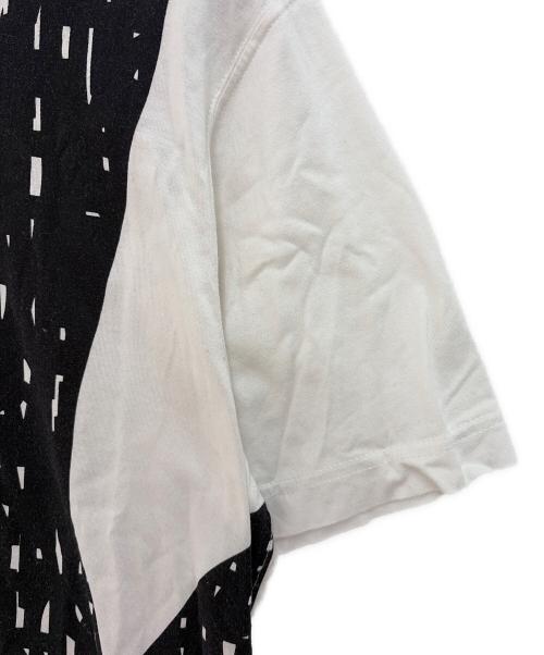 COMME des GARCONS（コムデギャルソン）COMME des GARCONS (コムデギャルソン) 半袖Tシャツ ホワイト×ブラック サイズ:Mの古着・服飾アイテム