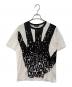 COMME des GARCONS（コムデギャルソン）の古着「半袖Tシャツ」｜ホワイト×ブラック