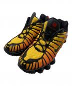 NIKEナイキ）の古着「Shox TL "Sunrise"」｜ブラック×オレンジ