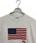中古・古着 POLO RALPH LAUREN (ポロ・ラルフローレン) スウェット ホワイト サイズ:M 未使用品：14000円